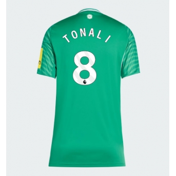 Billige Fotballdrakt Newcastle United Sandro Tonali #8 Replika Bortedrakt Dame 2025-26 Kortermet